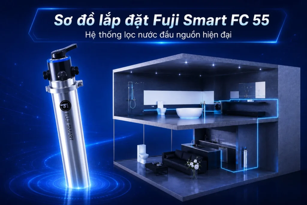 Hệ thống lọc tổng Fuji Smart FC55