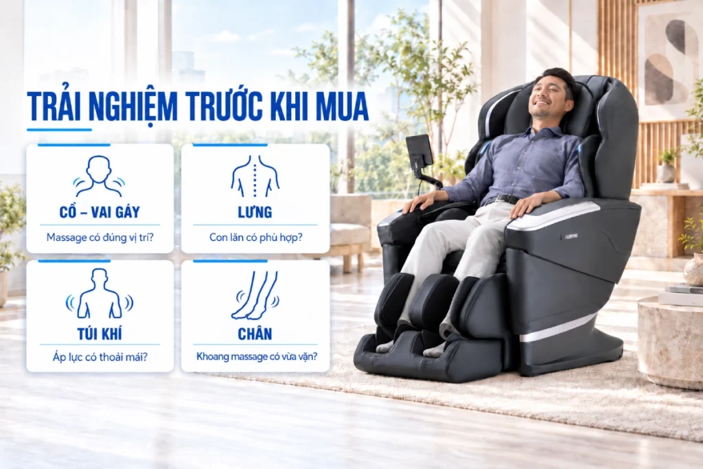Mua Ghế Massage Fujiiryoki Chính Hãng