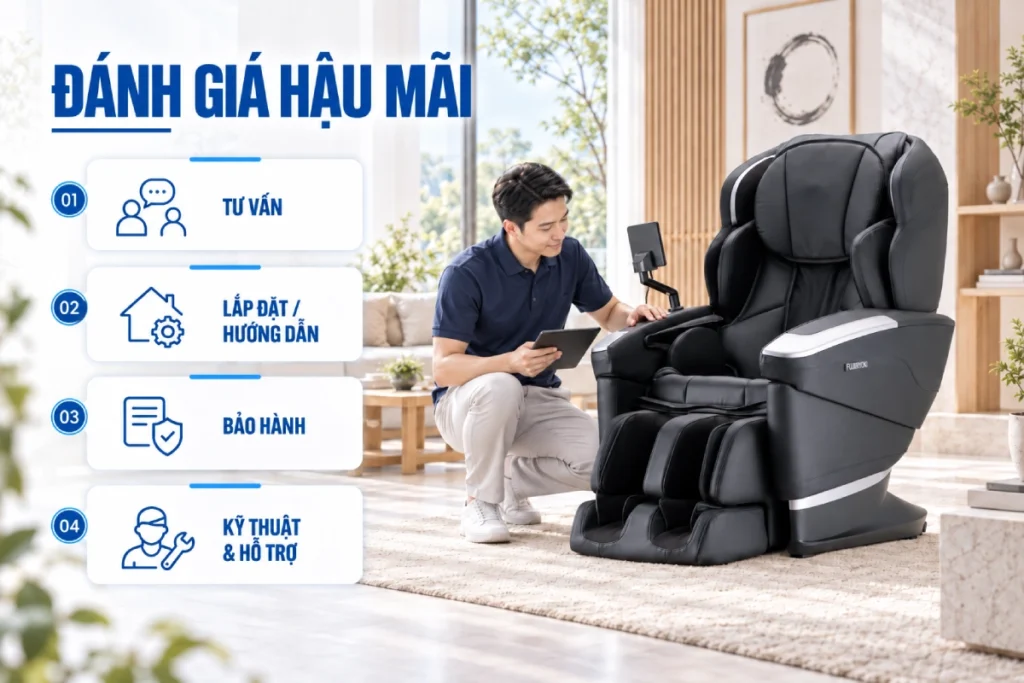 Mua Ghế Massage Fujiiryoki Chính Hãng